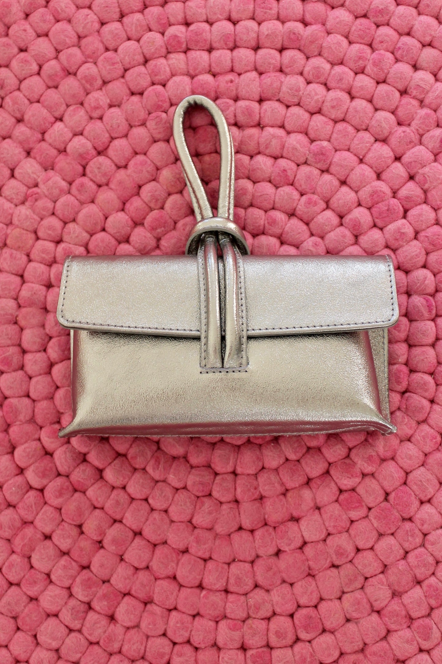 Silver Shiny Bag