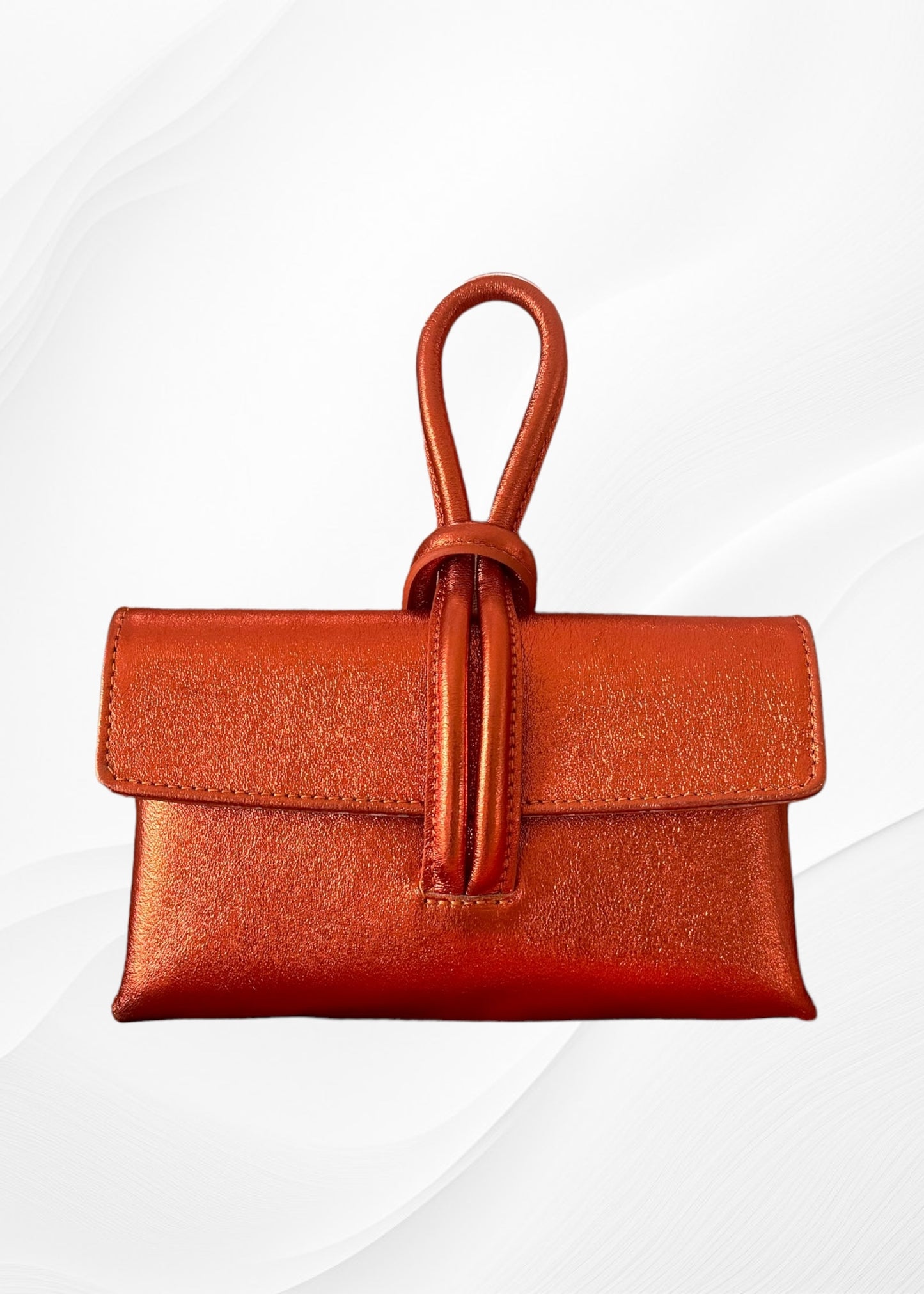 Bolso Naranja Brillante