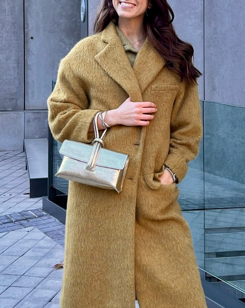 Bolso Dorado Brillante