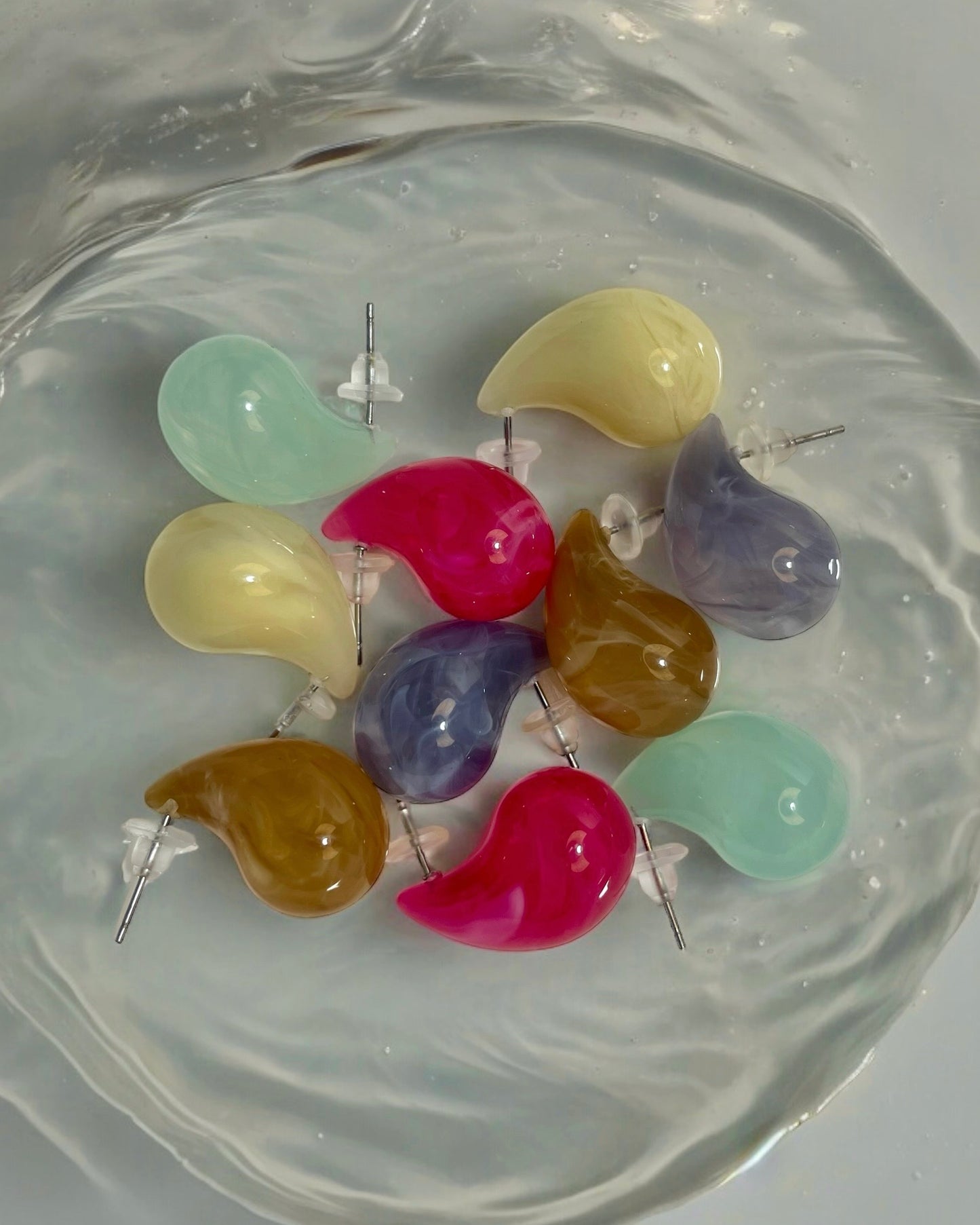 Pendiente Gota Turquesa