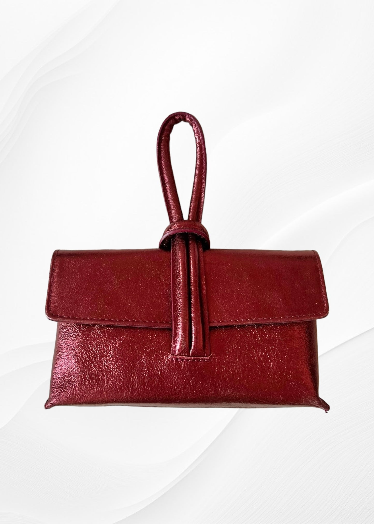 Bolso Granate Brillante