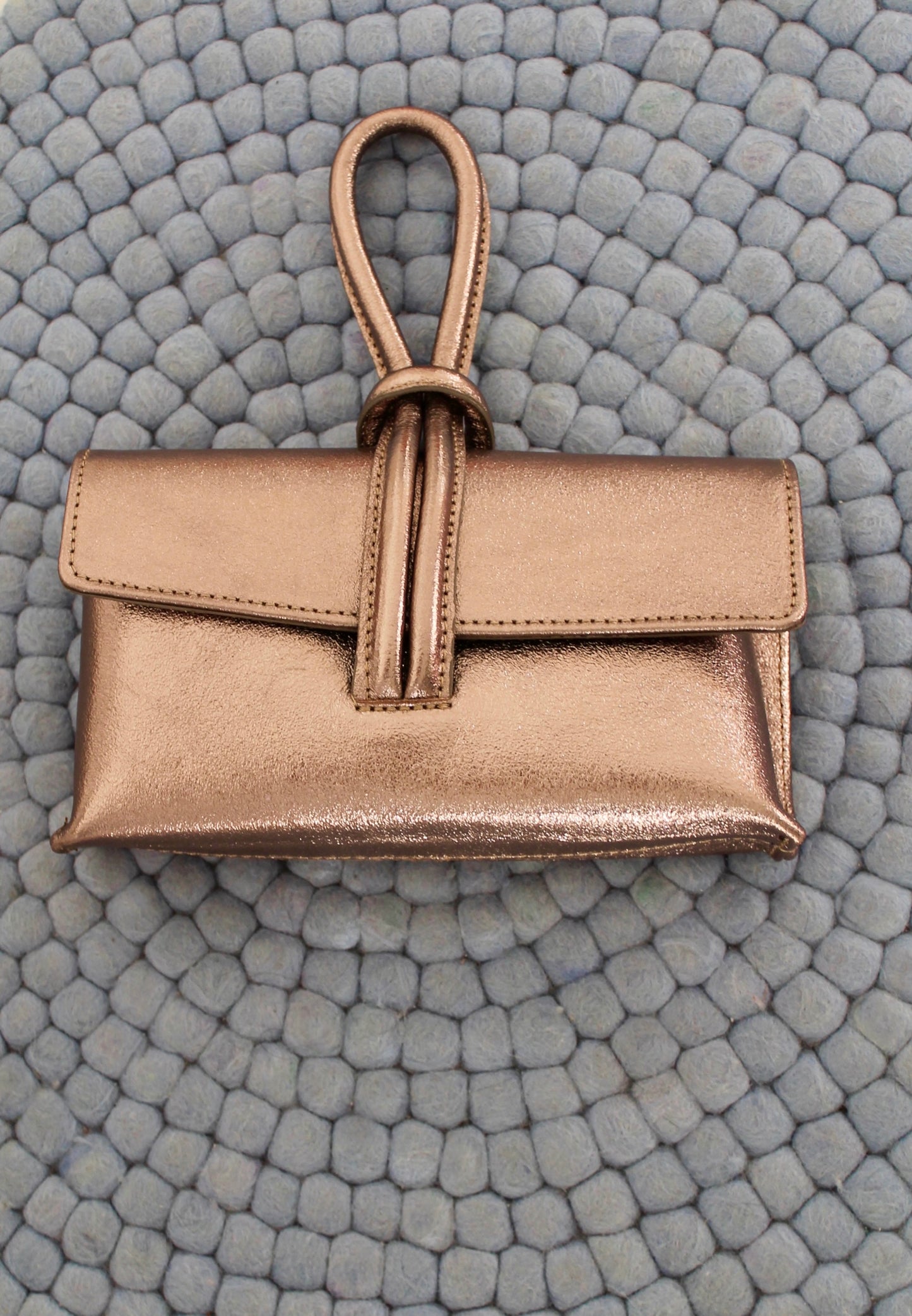 Bronze Shiny Bag
