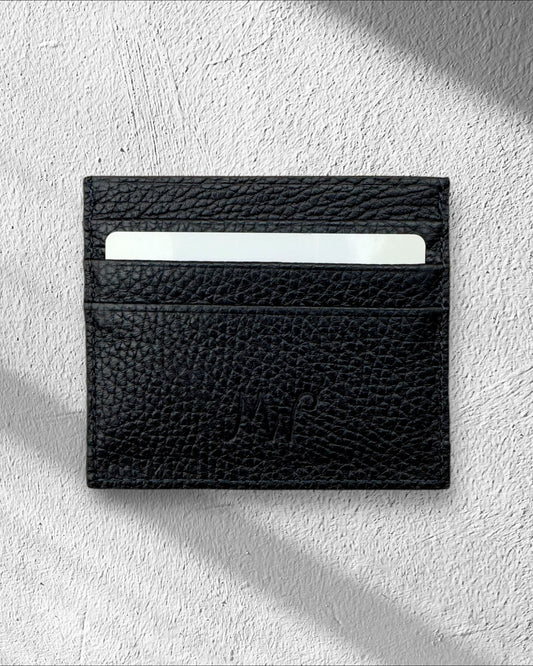 Navy blue Matte cardholder